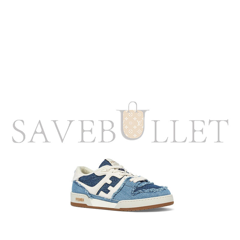 FENDI MATCH DENIM SNEAKERS 7E1495AMF1F1JID FENDI MATCH DENIM SNEAKERS 7E1495AMF1F1JID